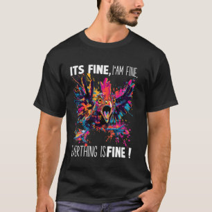 T-shirt Support à poulet T cool pour les fans de volaille