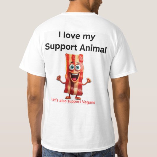 T-shirt Support Animal (Dos)