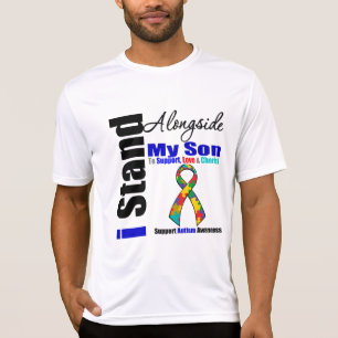 T-shirt Support de l'autisme I à côté de mon fils