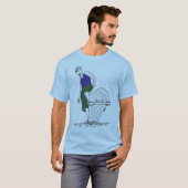 T-shirt support de planche à roulettes (Devant entier)