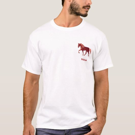 T-shirt Support de T PVHF des hommes dessus (Devant)