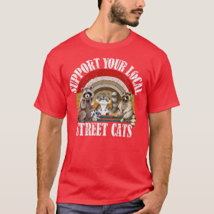 T-shirt Support de votre Street Cats local vintage 1