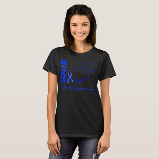 T-shirt Support Escadron JAMBES RESTREINTES SENSIBILISATIO (Devant entier)