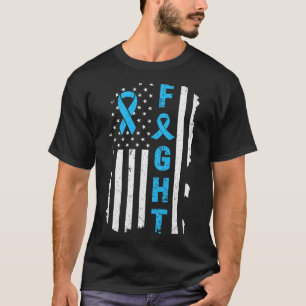 T-shirt Support Flag USA Type 2 Type 1 Diabetes Awar