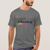 T-shirt Support-Freadom (Devant)