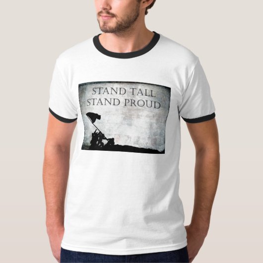 T-shirt Support grand de support fier (Devant)