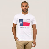 T-shirt Support grand pour le Texas ! (Devant entier)