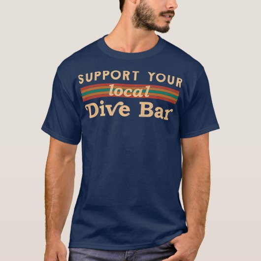 T-shirt Support local (Devant)
