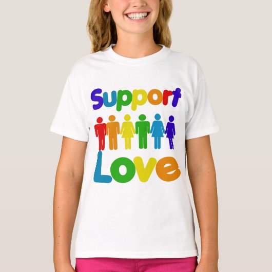 T-shirt Support Love (Devant)