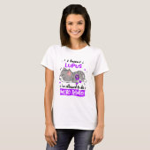 T-shirt Support Lupus Awareness Ribbon Toxits (Devant entier)