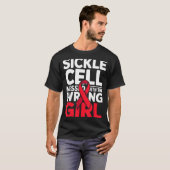T-shirt Support Messed Wrong Sickle Warrior Cell Smile (Devant entier)