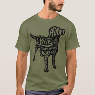 T-shirt Support Secourt chien