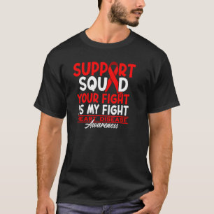 T-shirt Support Squad I Coronary Bypass Surgery Open Heart