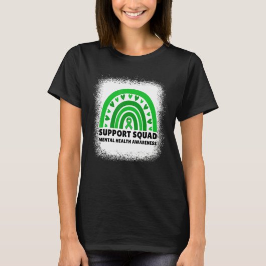 T-shirt Support Squad Mental Health (Devant)
