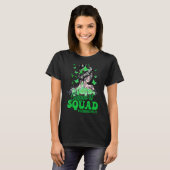 T-shirt Support Squad Messy Bun Butterfly Cerebral Palsy A (Devant entier)