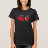T-shirt Support Squad Squamous Cell Carcinoma Awareness Re (Devant)