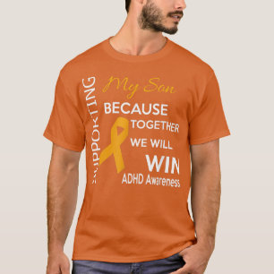 T-shirt Support TDAH Sensibilisation Mon Fils