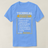 T-shirt Support technique Funny Computer Engineer (Design devant)