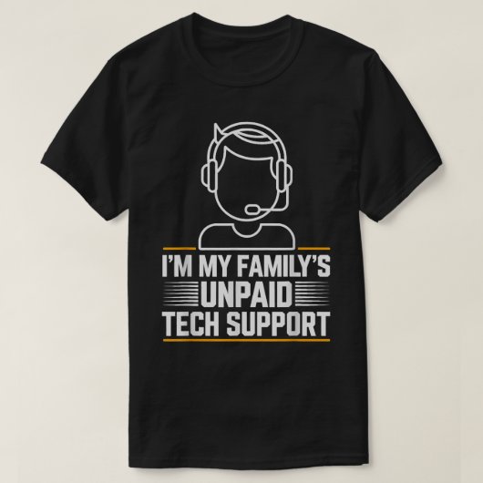 T-shirt Support Technique Inpayé De Mes Familles Im Minima (Design devant)