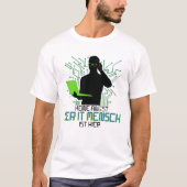 T-shirt Support technique Keine Angst der It Mensch (Devant)