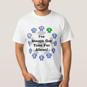 T-shirt Supporter de football montrant son allégeance au f