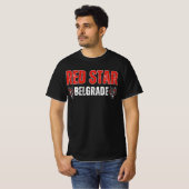 T-shirt Supporter de l'Étoile rouge de Belgrade (Devant entier)