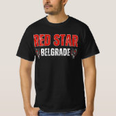 T-shirt Supporter de l'Étoile rouge de Belgrade (Devant)