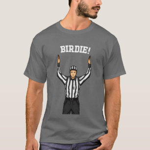 T-shirt Supporter de sport ignorant arbitre oiseau drôle d