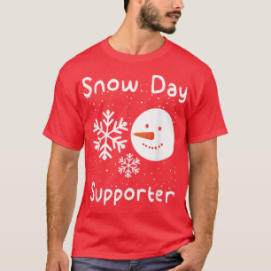 T-shirt Supporter Homme pour Snow Day