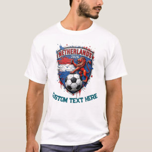 T-shirt Supporter personnalisé de l'équipe nationale de fo