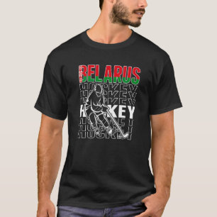 T-shirt Supporters de hockey sur glace de Biélorussie  Équ