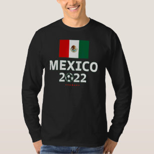 T-shirt Supporters de l'équipe du Mexique de football 2022
