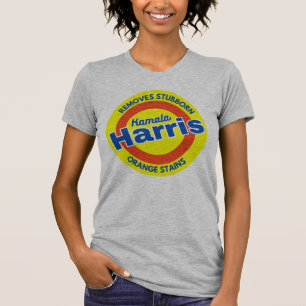 T-shirt Supprime les taches orange têtues Harris Kamala