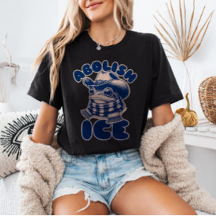 T-shirt Supprimer ICE Cowboy Frog Anti - Trump Politique