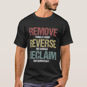 T-shirt Supprimer la contestation de récupération inverse