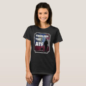 T-shirt Supprimer l'ATF ~ Georgia Flag_1 (Devant entier)