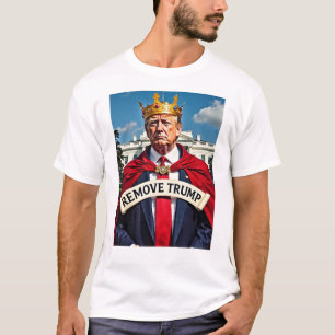 T-shirt Supprimer Trump Now Satire politique