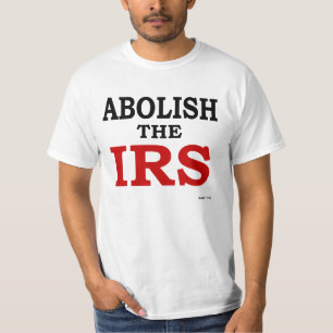 T-shirt Supprimez l'IRS