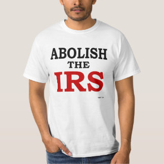 T-shirt Supprimez l'IRS