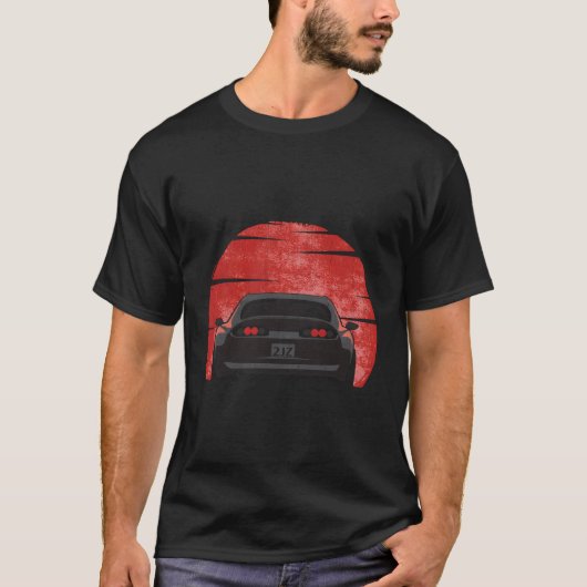 T-shirt Supra noir 2Jz (Devant)