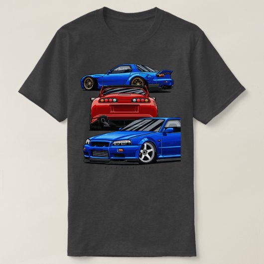 T-shirt Supra Skyline RX7 1 (Design devant)