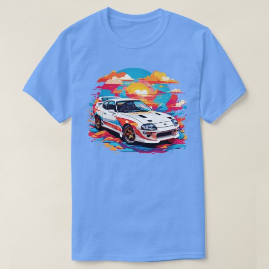 T-shirt Supra Toyota Blanc (Design devant)