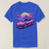 T-shirt Supra Toyota pourpre (Design devant)