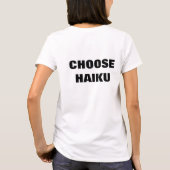 T-shirt SupremeCourtHaiku.com bilatéral (Dos)