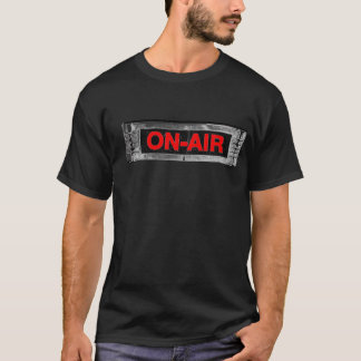 T-shirt Sur-Air frais DJ/chemise de radiodiffusion