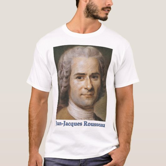 T-shirt sur Jean-Jacques Rousseau & Liberty (Devant)