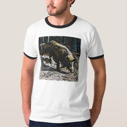 T-shirt sur la course (Devant)