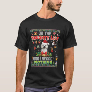 T-shirt Sur La Liste Coquine Et Je Regrette Rien Que Les P