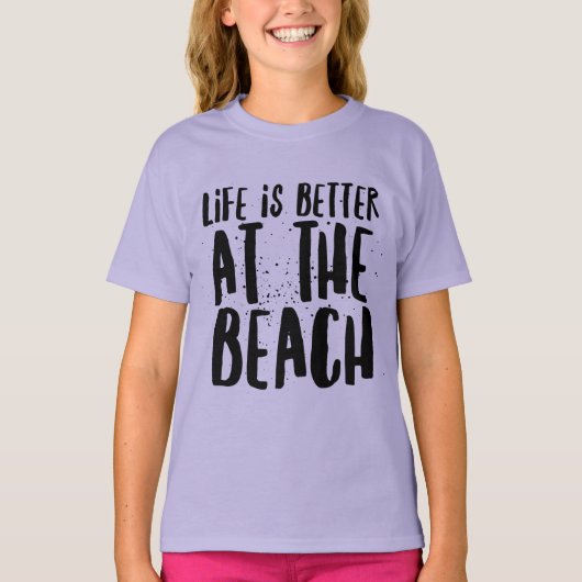 T-shirt Sur La Plage (Devant)