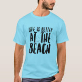 T-shirt Sur La Plage (Devant)